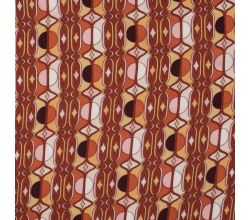 Viscose Chally - Graphic, Terra