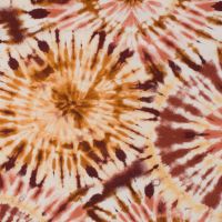 Viscose Chally - Tie Dye, Terra