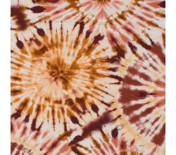 Viscose Chally - Tie Dye, Terra