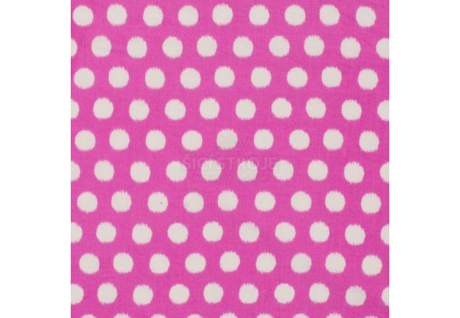 Viscose Chally - Dots, Pink