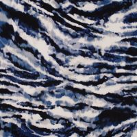 Viscose Chally - Storm Navy