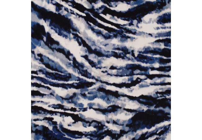 Viscose Chally - Storm Navy
