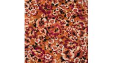 Viscose Chally - Flowers, Terra