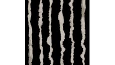Viscose Twill Print - Waves, Black Sand