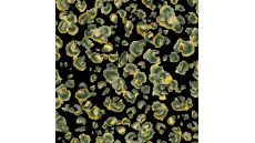 Viscose Twill Print - Tear Drops, Khaki