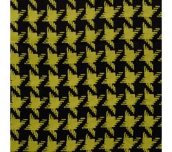Poly Satin Print - Chicken Feet, Lime