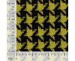 Poly Satin Print - Chicken Feet, Lime