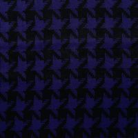 Poly Satin Print - Chicken Feet, Purple