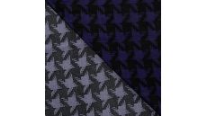 Poly Satin Print - Chicken Feet, Purple