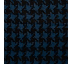 Poly Satin Print - Chicken Feet, Petrol