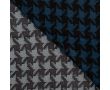 Poly Satin Print - Chicken Feet, Petrol