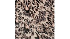 Viscose Crincle - Butterflies, Sand