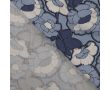 Linnen Viscose Print - Bold Flower, Denim