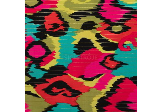 Cotton Voile Lurex - Stains, Cyclam
