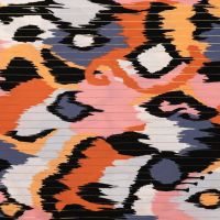 Cotton Voile Lurex - Stains, Denim