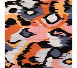 Cotton Voile Lurex - Stains, Denim