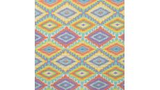 Cotton Voile Lurex - Mosaic, Dusty Mint