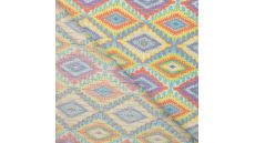 Cotton Voile Lurex - Mosaic, Dusty Mint