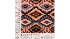 Cotton Voile Lurex - Mosaic, Denim