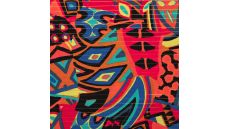 Cotton Voile Lurex - Abstract, Cyclam