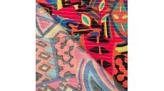 Cotton Voile Lurex - Abstract, Cyclam