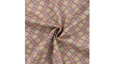 Cotton/Sp Sateen Print - Fancy, Dusty Mint