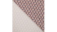 Cotton/Sp Sateen Print - Fancy, Denim