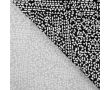 Cotton/Sp Sateen Print - Mini Triangles, Black/White