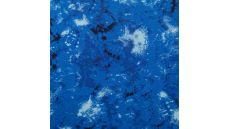 Cotton/Sp Sateen Print - Fancy, Royal