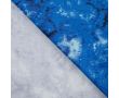 Cotton/Sp Sateen Print - Fancy, Royal