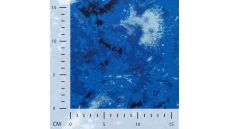 Cotton/Sp Sateen Print - Fancy, Royal