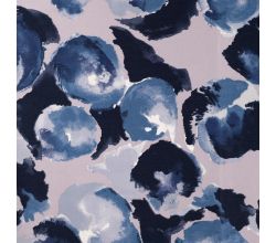 Cotton/Sp Sateen Print - Stains, Denim