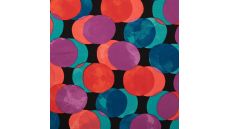 Satin Viscose - Funny Dots, Cyclam