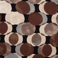 Satin Viscose - Funny Dots, Sand
