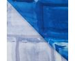 Satin Viscose - Windows, Royal
