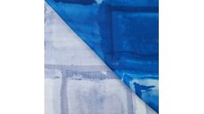 Satin Viscose - Windows, Royal