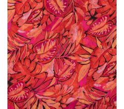 Poly Yoryu Print - Flowers, Cyclam