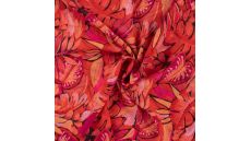 Poly Yoryu Print - Flowers, Cyclam
