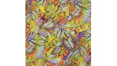 Poly Yoryu Print - Flowers, Dusty Mint