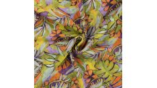 Poly Yoryu Print - Flowers, Dusty Mint