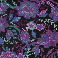 Viscose/EA Jersey Print - Gobelin, Cyclam