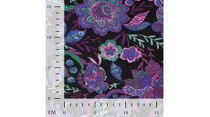 Viscose/EA Jersey Print - Gobelin, Cyclam