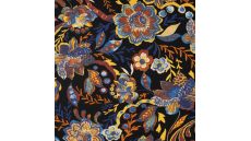 Viscose/EA Jersey Print - Gobelin, Cognac