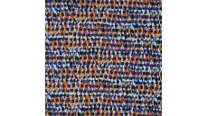Viscose Twill Print - Minipics, Cognac