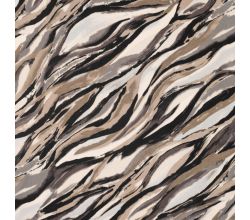 Viscose Twill Print - Waves, Sand