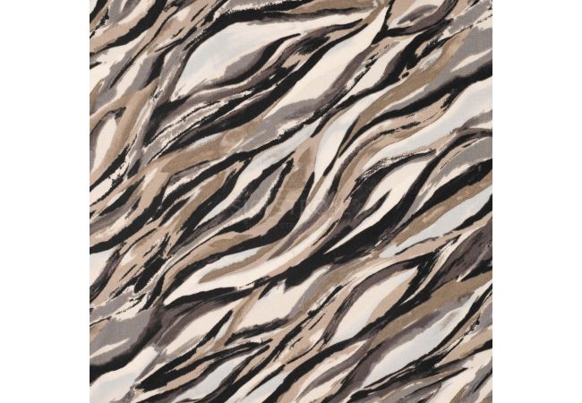 Viscose Twill Print - Waves, Sand