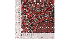 Viscose Stretch Print - Marrakesh, Red