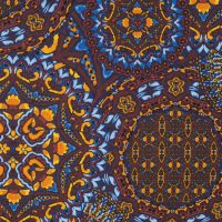 Viscose Stretch Print - Marrakesh, Cognac