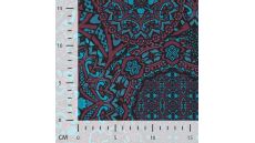 Viscose Stretch Print - Marrakesh, Petrol