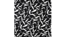 Travel Punta - Brushed Stripes, Black